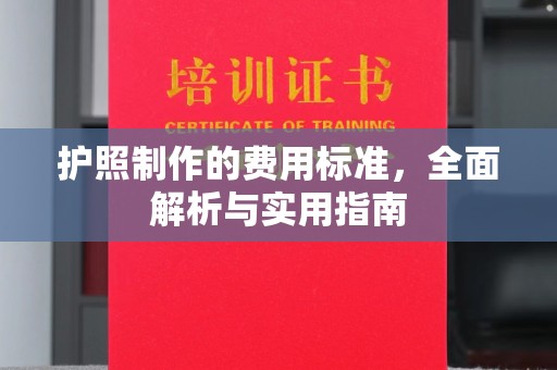 永定护照制作的费用标准，全面解析与实用指南